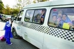 تصادف سرویس مدرسه در تهران ۴ مجروح داد