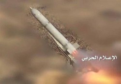 شلیک موشک زلزال۱ به مواضع نظامیان عربستان در نجران