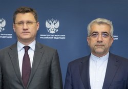 مذاکرات وزرای انرژی روسیه و ایران درباره توسعه همکاری‌ها