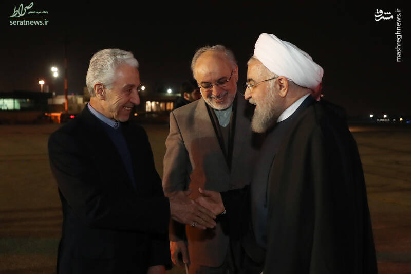 تصاویر/ روحانی وارد تهران شد