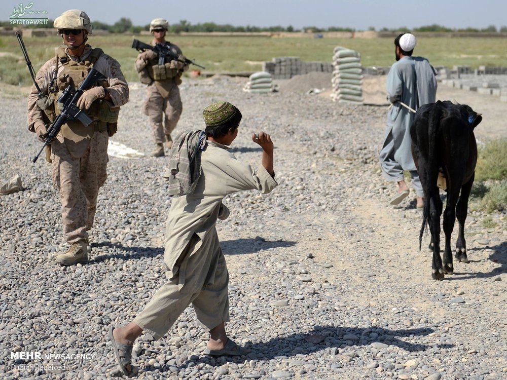 تصاویری از جنگ افغانستان