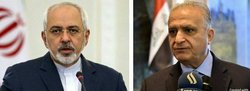 گفت‌وگوی تلفنی ظریف با وزیر خارجه عراق
