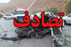 تصادف کامیون ترانزیت ترکیه در خاوران تهران