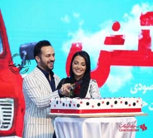 کیک ازدواج احمد مهرانفر و همسرش +عکس