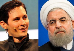 یادداشت کیهان: رجزخوانی پاول دورف و پاسخ دکتر روحانی