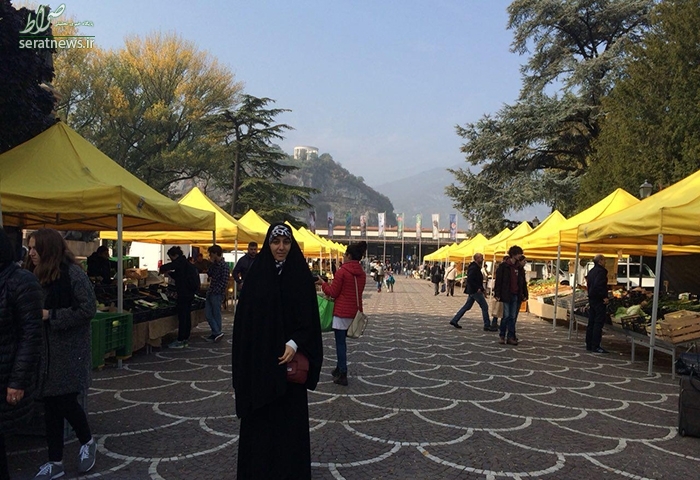 مصاحبه‌ی خواندنی با دختر ایرانی که در قلب مسیحیت چادری است!