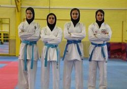 قهرمانی دختران کاراته کای ایران در آسیا