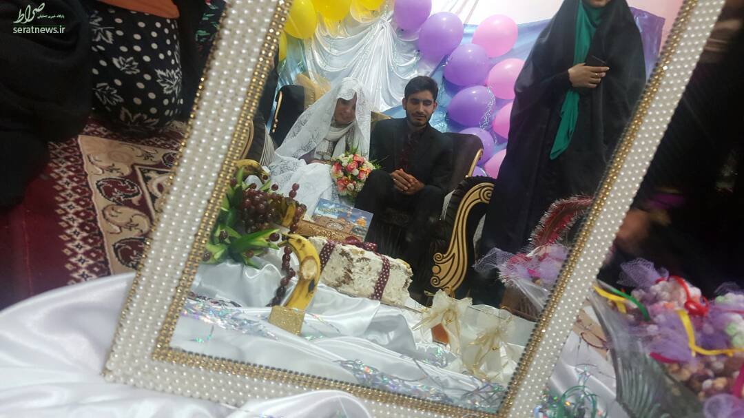 ازدواج وسط اردوی جهادی! + تصاویر