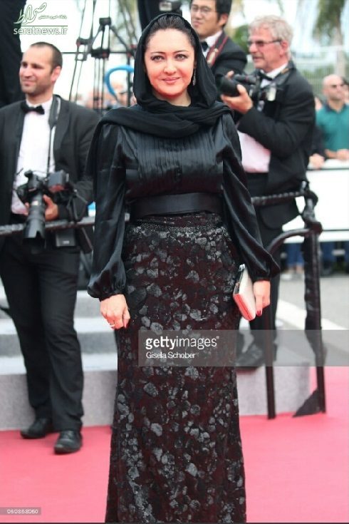 عکس/ نیکی کریمی روی فرش قرمز کن عکس/ نیکی کریمی روی فرش قرمز کن