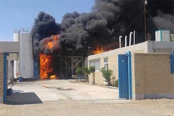 آتش‌سوزی گسترده در شهرک رازی شهرضا
