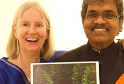 ازدواج جالب مرد هندی با زن سوئدی+ تصاویر