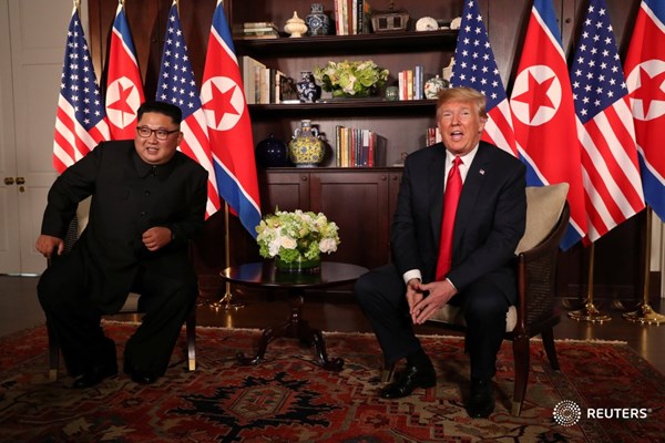 «کیم جونگ اون» و «ترامپ» دیدار کردند+عکس