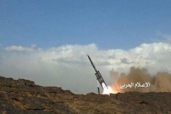 حمله موشکی ارتش یمن به بندر جیزان عربستان