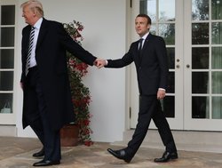 پیشنهاد عجیب ترامپ به رئیس جمهور فرانسه