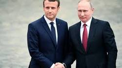 تبریک پوتین به مکرون به مناسبت فینالیست شدن فرانسه