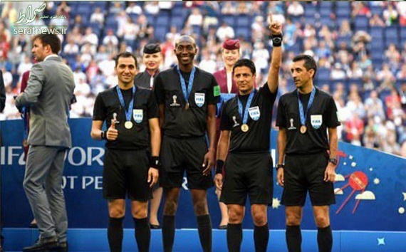 مدال فیفا بر گردن فغانی و تیمش