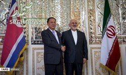 وزیر خارجه کره شمالی با ظریف دیدار کرد +عکس