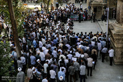 تجمع طلاب تهرانی در اعتراض به وضع معیشتی مردم