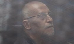 رهبر اخوان المسلمین به حبس ابد محکوم شد