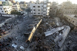 اسراییل محل برگزاری جشنواره «عمار»‌ را بمباران کرد +عکس