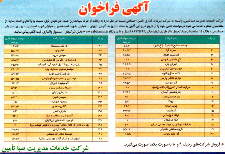 عمده سهامداران ورشکسته نفت پاسارگاد