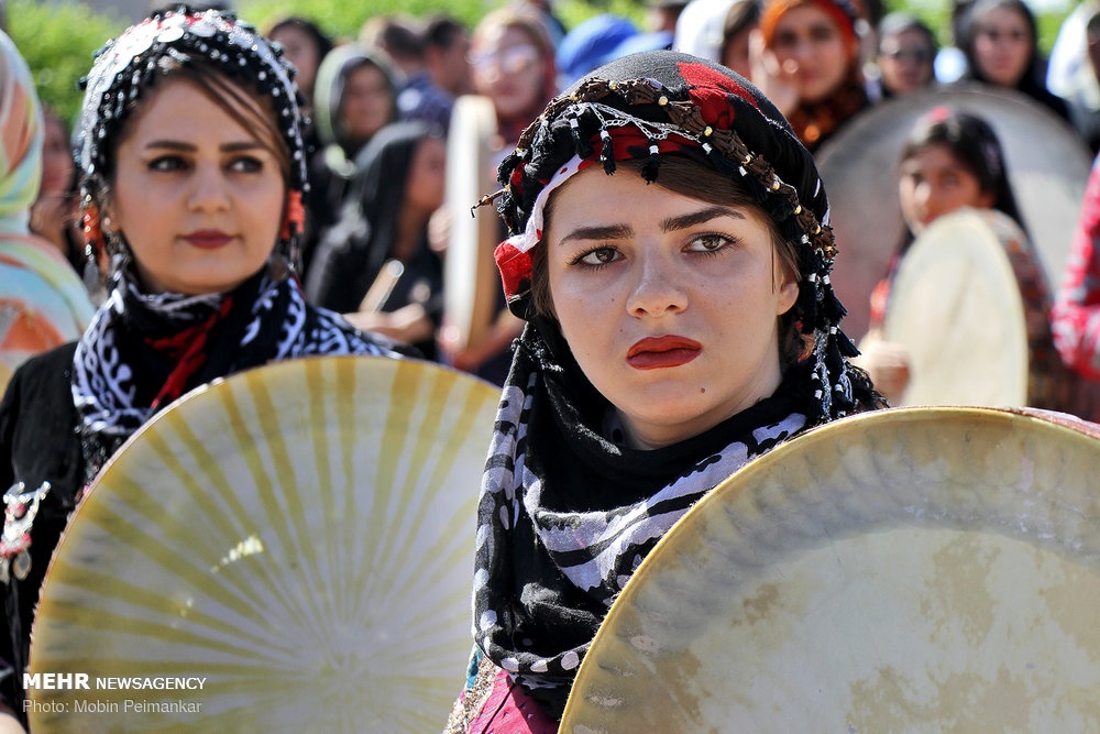 کارناوال دف نوازی در سنندج