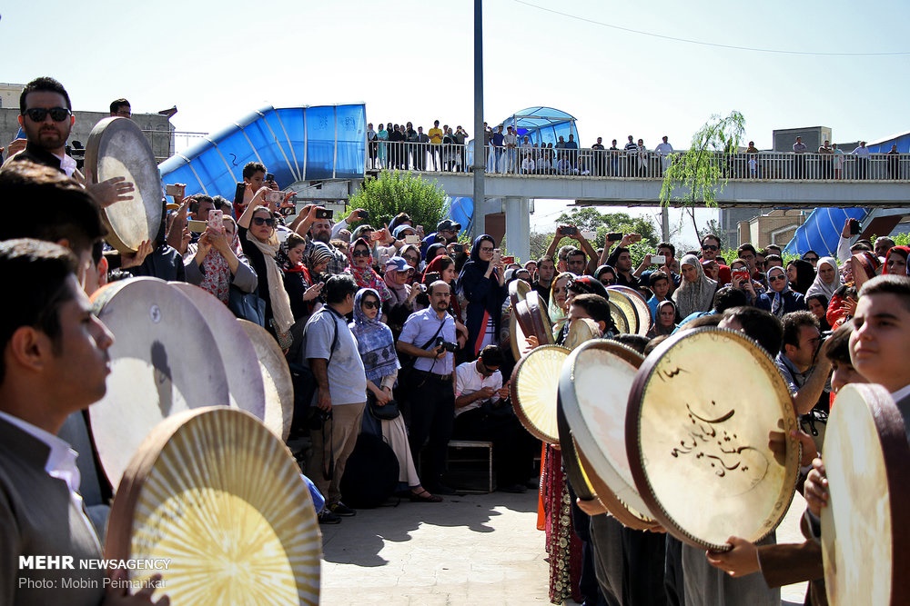 کارناوال دف نوازی در سنندج