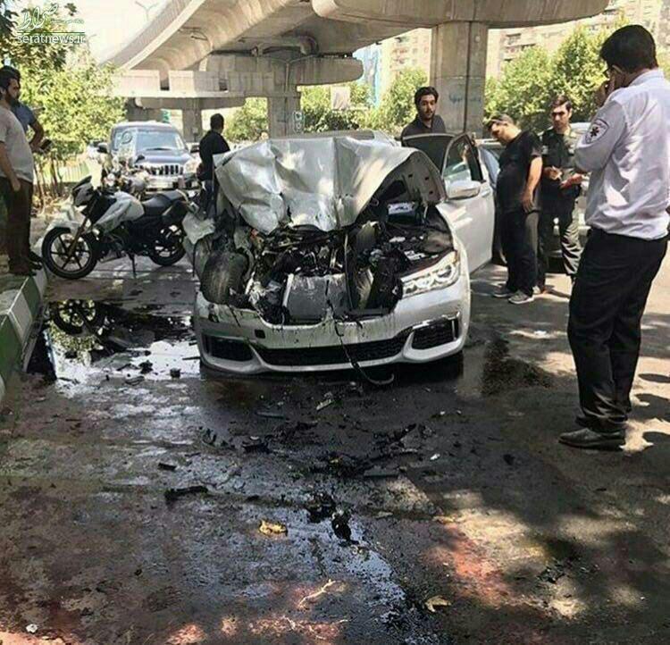 5 کشته در تصادف با عابران پیاده در تهران +عکس