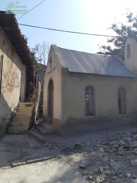 کوچک‌ترین کلیسای جهان در ایران +تصاویر