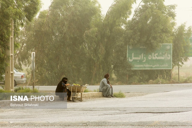 زندگی در زابل تا اطلاع ثانوی تعطیل شد! / تصاویر