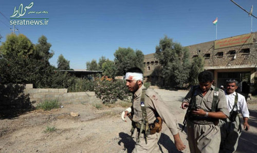تصاویر/ مقر حزب دموکرات کردستان پس از حمله سپاه