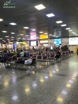 وضعیت دو فرودگاه پایتخت پس از افزایش قیمت‌ها +تصاویر