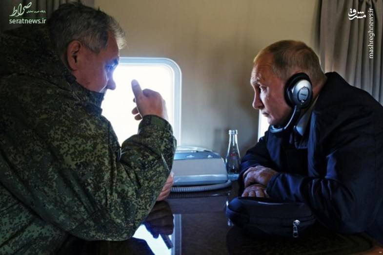 تصاویر/ پوتین در بزرگ‌ترین رزمایش تاریخ روسیه