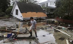 افزایش تلفات طوفان فلورانس در آمریکا به 31 نفر