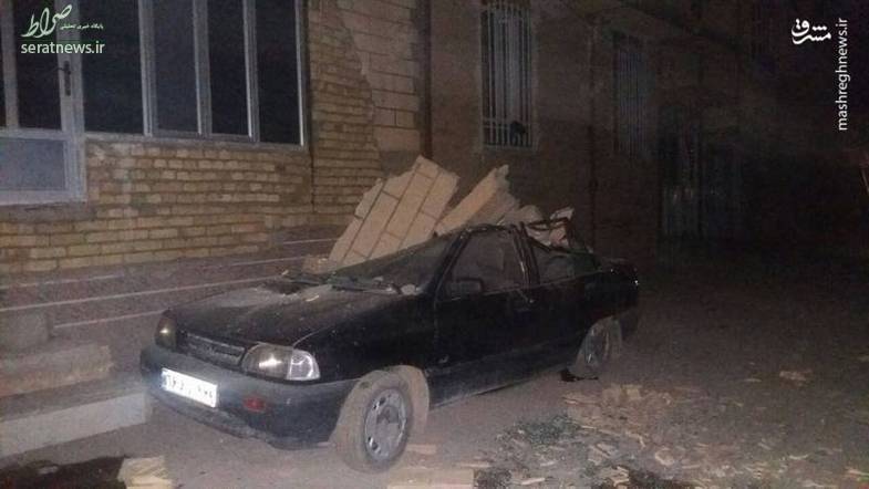 تصاویر/ خسارات زلزله دیشب کرمانشاه