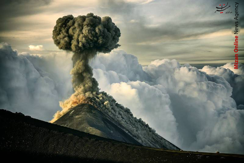 عکس/ فعال‌ترین آتشفشان دنیا