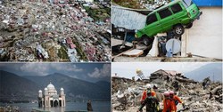 افزایش آمار قربانیان زلزله و سونامی در اندونزی