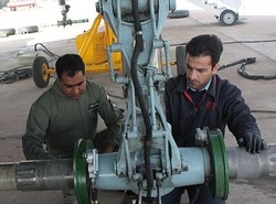 تجهیز هواپیماهای سنگین ارتش به تایرهای ایرانی +عکس