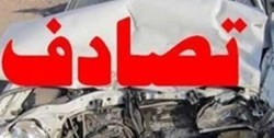 مصدومیت ۷ مسافر در تصادف زنجیره‌ای در کرمانشاه