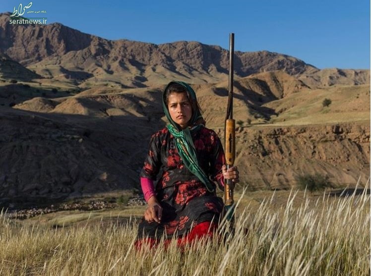 عکس/ دختر عشایر ایرانی در صفحه نشنال جئوگرافیک