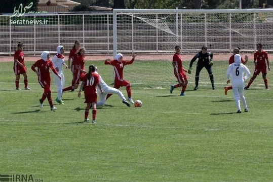 حضور بدون پوشش دختران اردنی در برابر تیم فوتبال دختران زیر19سال ایران+تصاویر