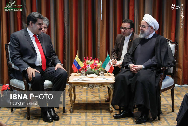 تصاویر/ دیدار نیکلاس مادورو با حسن روحانی