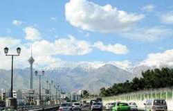 کیفیت هوای تهران با شاخص ۵۶ سالم است