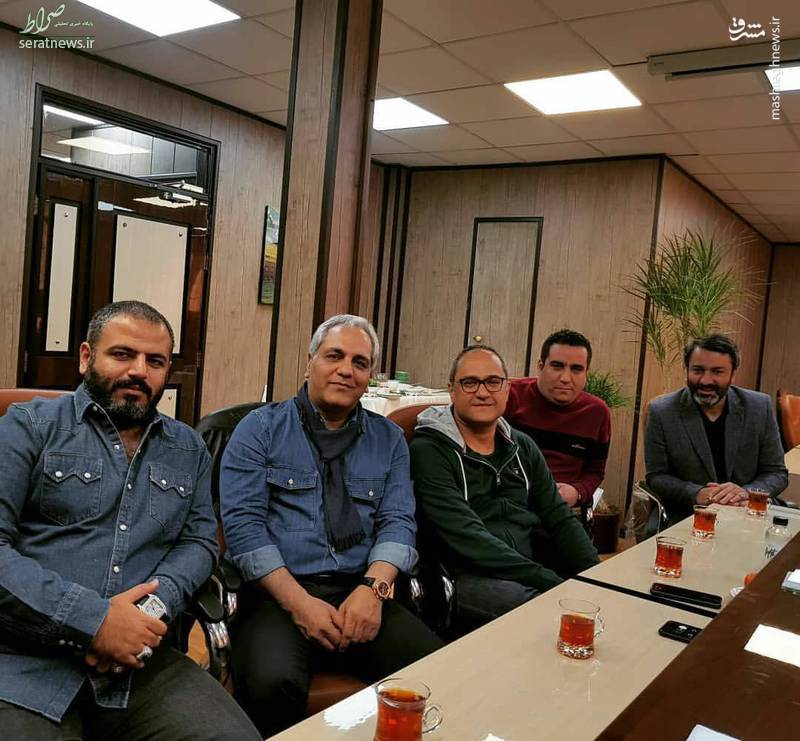 عکس/ جلسه کاری مهران مدیری و رامبد جوان