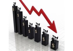 سقوط ۴ دلاری قیمت نفت جهانی