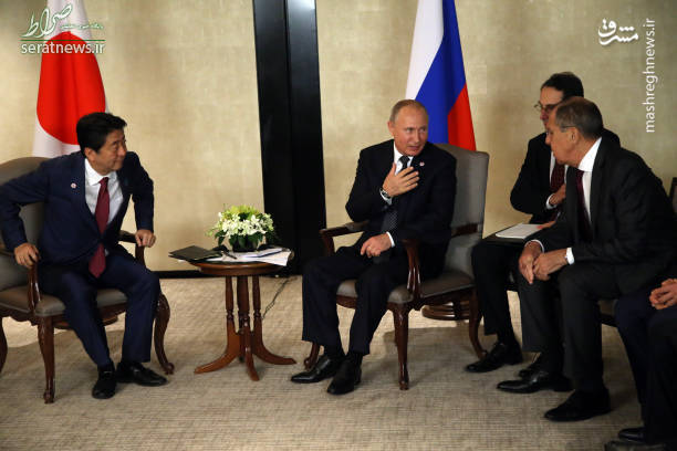 عکس/ دیدار پوتین با روسای جمهور ژاپن و کره جنوبی