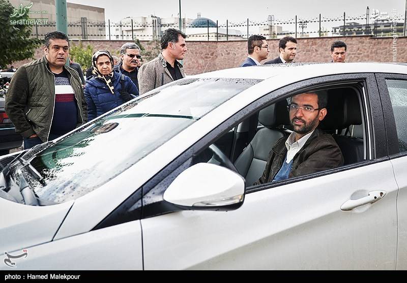 تصاویر/ رانندگی جهرمی با خودروی شخصی‌اش!