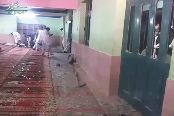 انفجار یک بمب در مسجد بلوچستان +تصاویر
