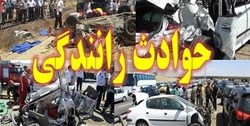 ۹ کشته و مصدوم در تصادف پژو با پراید در کرمان