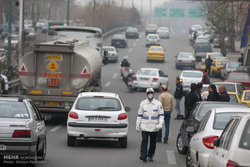 ماموران پلیس راهور در معرض خطر جدی آلودگی هوا